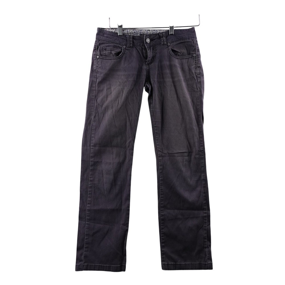Prana Womens Size 2 Gray Casual Hiking Pants Regular Inseam Camp